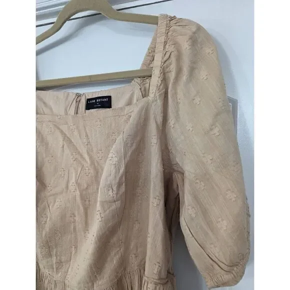 Lane Bryant Cream Midi Dress - Picture 4 of 12